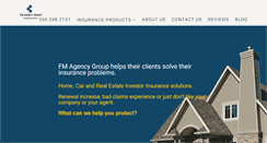 Desktop Screenshot of fmagencygroup.com